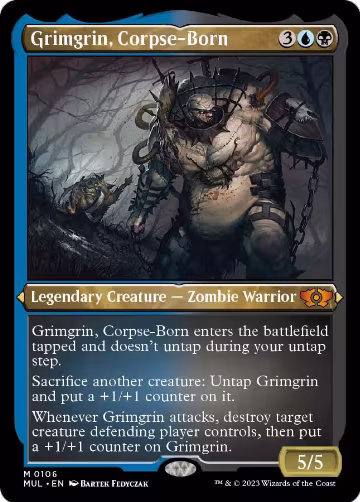 Grimgrin, Corpse-Born (Foil Etched) (106), March of the Machine: Multiverse Legends — Magic card price