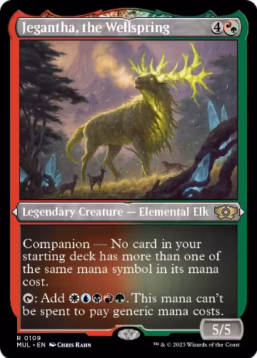Jegantha, the Wellspring (Foil Etched) (109), March of the Machine: Multiverse Legends — Magic card price