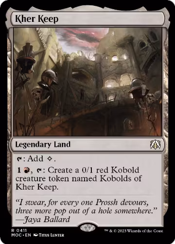 Kher Keep (411), Commander: March of the Machine — Magic card price