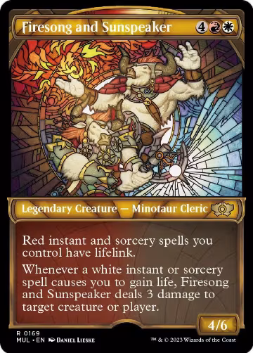 Firesong and Sunspeaker (Halo Foil) (169), March of the Machine: Multiverse Legends — Magic card price