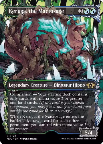 Keruga, the Macrosage (Halo Foil) (178), March of the Machine: Multiverse Legends — Magic card price