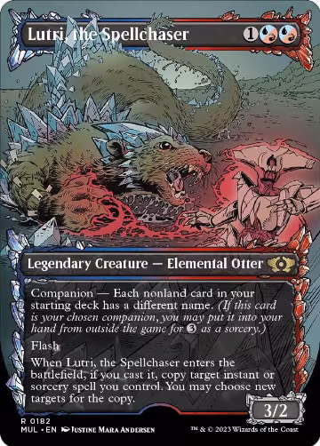 Lutri, the Spellchaser (Halo Foil) (182), March of the Machine: Multiverse Legends — Magic card price
