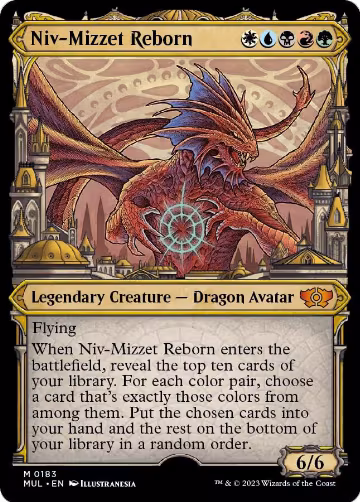 Niv-Mizzet Reborn (Halo Foil) (183), March of the Machine: Multiverse Legends — Magic card price
