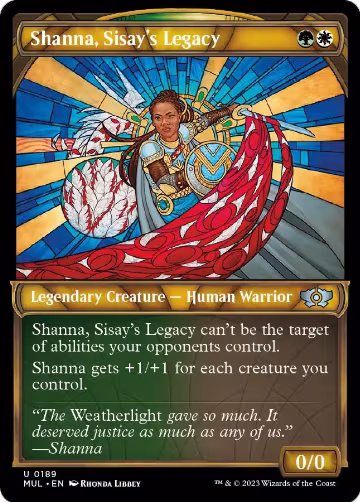 Shanna, Sisay's Legacy (Halo Foil) (189), March of the Machine: Multiverse Legends — Magic card price