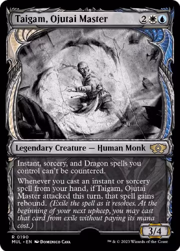 Taigam, Ojutai Master (Halo Foil) (190), March of the Machine: Multiverse Legends — Magic card price