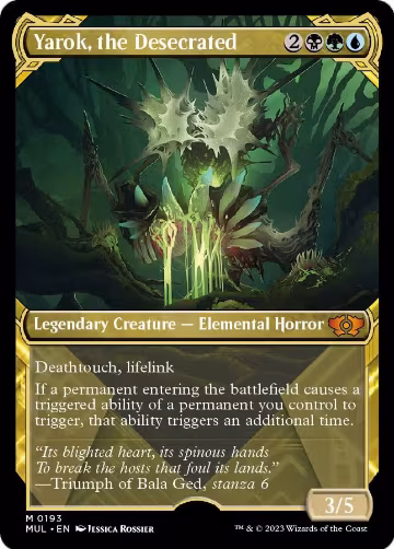 Yarok, the Desecrated (Halo Foil) (193), March of the Machine: Multiverse Legends — Magic card price