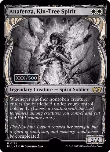 Anafenza, Kin-Tree Spirit (Serial Numbered) (131), March of the Machine: Multiverse Legends — Magic card price