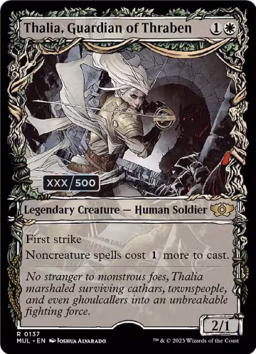 Thalia, Guardian of Thraben (Serial Numbered) (137) — card price