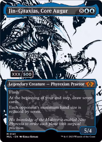 Jin-Gitaxias, Core Augur (Serial Numbered) (141) — card price