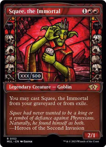 Squee, the Immortal (Serial Numbered) (152), March of the Machine: Multiverse Legends — Magic card price