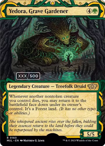 Yedora, Grave Gardener (Serial Numbered) (160), March of the Machine: Multiverse Legends — Magic card price