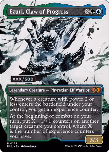 Ezuri, Claw of Progress (Serial Numbered) (168), March of the Machine: Multiverse Legends — Magic card price