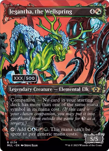 Jegantha, the Wellspring (Serial Numbered) (174) — card price
