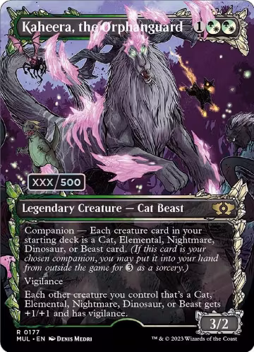 Kaheera, the Orphanguard (Serial Numbered) (177), March of the Machine: Multiverse Legends — Magic card price
