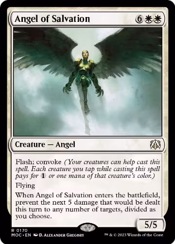 Angel of Salvation (170), Commander: March of the Machine — Magic card price