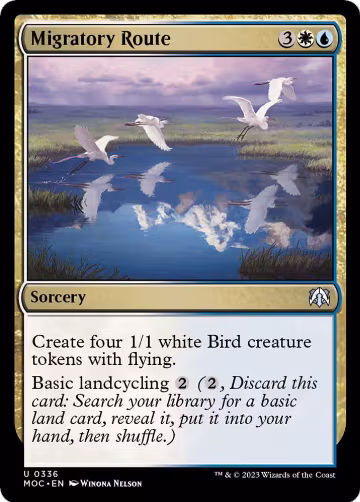 Migratory Route (336), Commander: March of the Machine — Magic card price