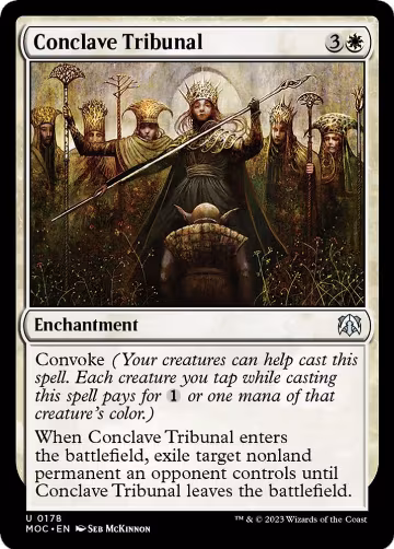 Conclave Tribunal (178), Commander: March of the Machine — Magic card price