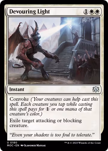 Devouring Light (180), Commander: March of the Machine — Magic card price