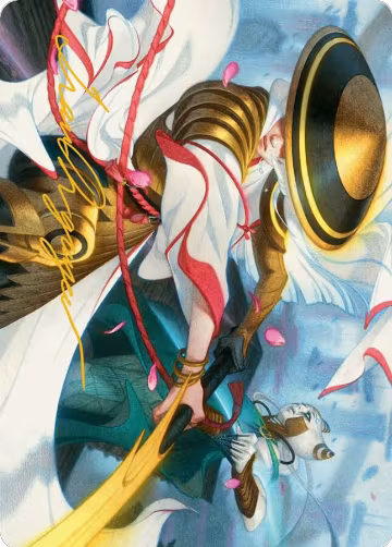 Cut Short Art Card (Gold-Stamped Signature) (3), Art Series: March of the Machine — Magic card price
