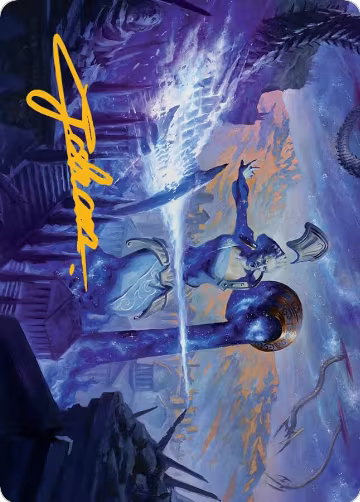 Ephara, Ever-Sheltering Art Card (Gold-Stamped Signature) (8), Art Series: March of the Machine — Magic card price
