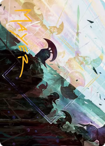 Surge of Salvation Art Card (Gold-Stamped Signature) (10), Art Series: March of the Machine — Magic card price