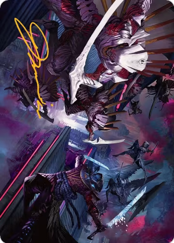 Invasion of Kamigawa Art Card (Gold-Stamped Signature) (12), Art Series: March of the Machine — Magic card price
