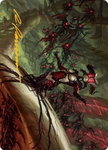 Sheoldred Art Card (Gold-Stamped Signature) (28), Art Series: March of the Machine — Magic card price