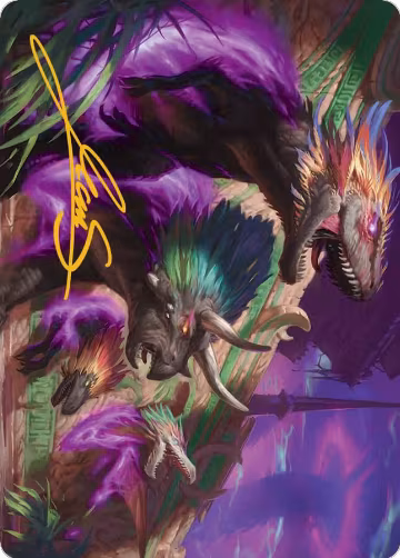 Burning Sun's Fury Art Card (Gold-Stamped Signature) (29), Art Series: March of the Machine — Magic card price