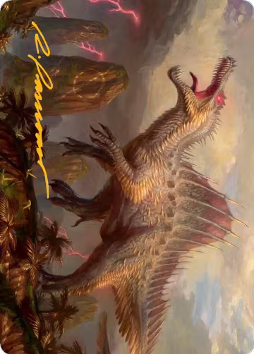 Etali, Primal Conqueror Art Card (Gold-Stamped Signature) (31) — card price