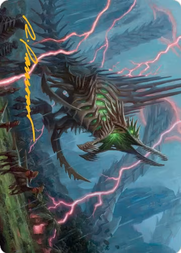 Etali, Primal Sickness Art Card (Gold-Stamped Signature) (32), Art Series: March of the Machine — Magic card price