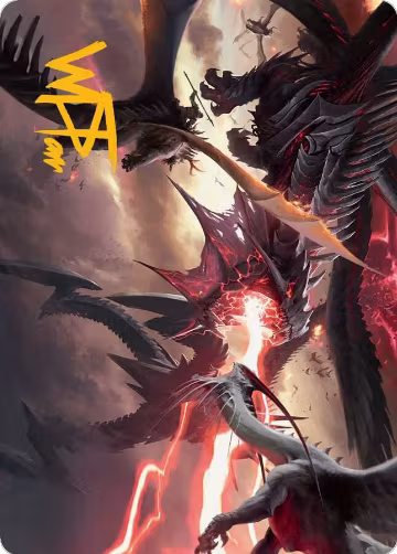 Invasion of Tarkir Art Card (Gold-Stamped Signature) (34), Art Series: March of the Machine — Magic card price