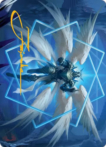 Vertex Paladin Art Card (Gold-Stamped Signature) (48), Art Series: March of the Machine — Magic card price