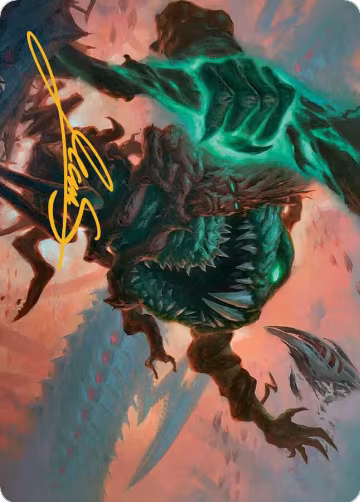 Yargle and Multani Art Card (Gold-Stamped Signature) (53), Art Series: March of the Machine — Magic card price