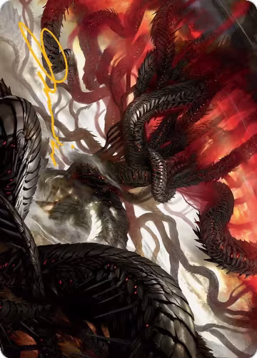 Realmbreaker, the Invasion Tree Art Card (Gold-Stamped Signature) (54), Art Series: March of the Machine — Magic card price