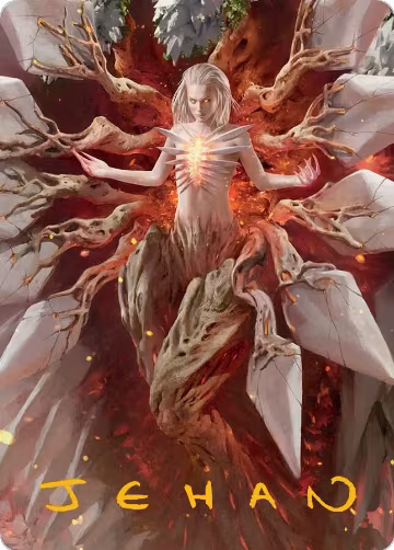 Wrenn and Realmbreaker Art Card (Gold-Stamped Signature) (56), Art Series: March of the Machine — Magic card price