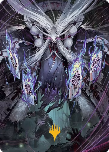Horobi, Death's Wail Art Card (Gold-Stamped Signature) (70), Art Series: March of the Machine — Magic card price