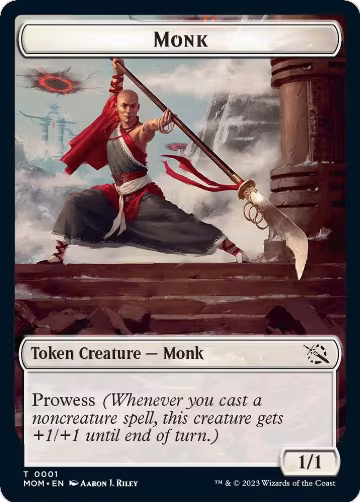Monk Token (1), March of the Machine — Magic card price