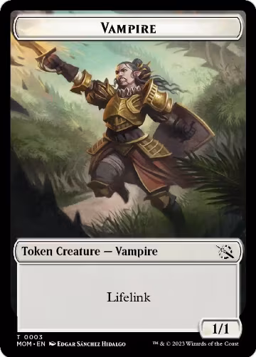 Vampire Token (3), March of the Machine — Magic card price