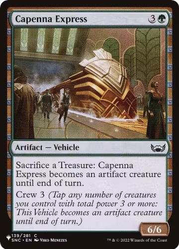 Capenna Express (139/281), The List Reprints — Magic card price