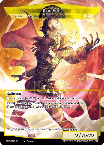 Ascending to the Crimson Moon // Red Eyes (CMB-002 JR), Crimson Moon's Battleground — Force of Will card price