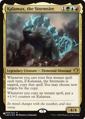 Kalamax, the Stormsire (009/322), The List Reprints — Magic card price
