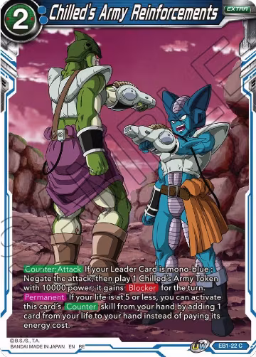 Chilled's Army Reinforcements (Reprint) (EB1-22), Expansion Deck Box Set 22: Ultimate Deck 2023 — DB Super card price
