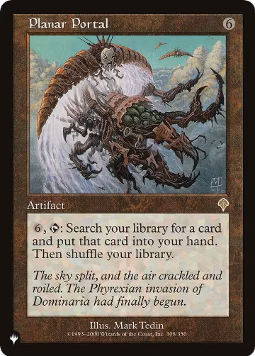 Planar Portal (308/350), The List Reprints — Magic card price