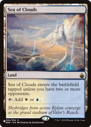 Sea of Clouds (084/254), The List Reprints — Magic card price