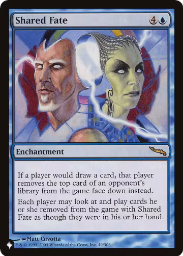 Shared Fate (49), The List Reprints — Magic card price