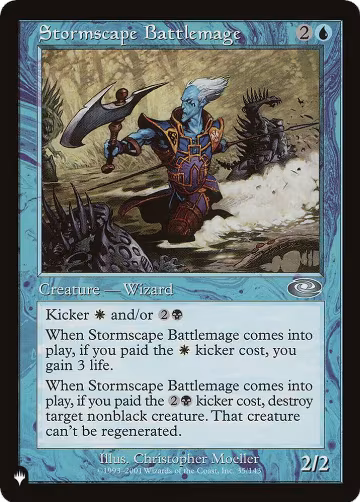 Stormscape Battlemage (35/143), The List Reprints — Magic card price