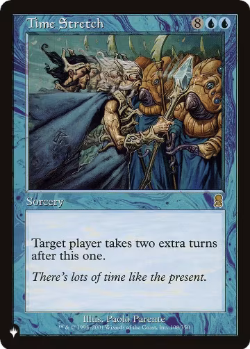 Time Stretch (108/350), The List Reprints — Magic card price