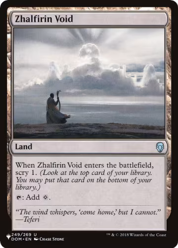Zhalfirin Void (249/269), The List Reprints — Magic card price