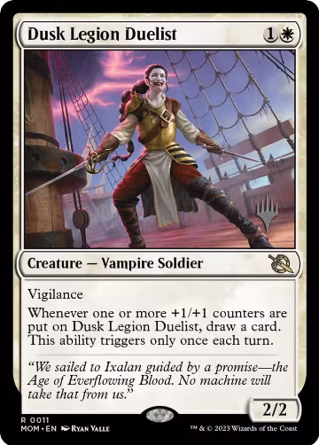 Dusk Legion Duelist (11), Promo Pack: March of the Machine — Magic card price