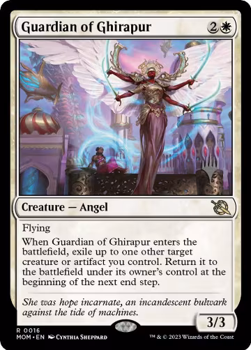 Guardian of Ghirapur (16), Promo Pack: March of the Machine — Magic card price